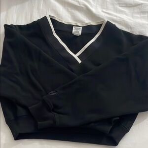 PINK Woman’s Black V-Neck Sweater